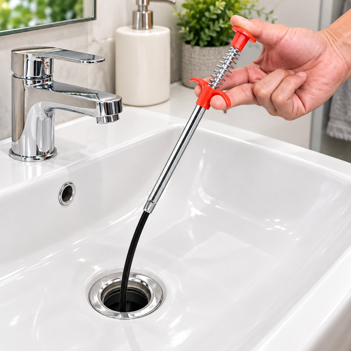 DrainFix™ Flexibel Avloppsrensare