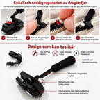 Reparationsset med utbytbara dragkedjelöpare - 3 pack
