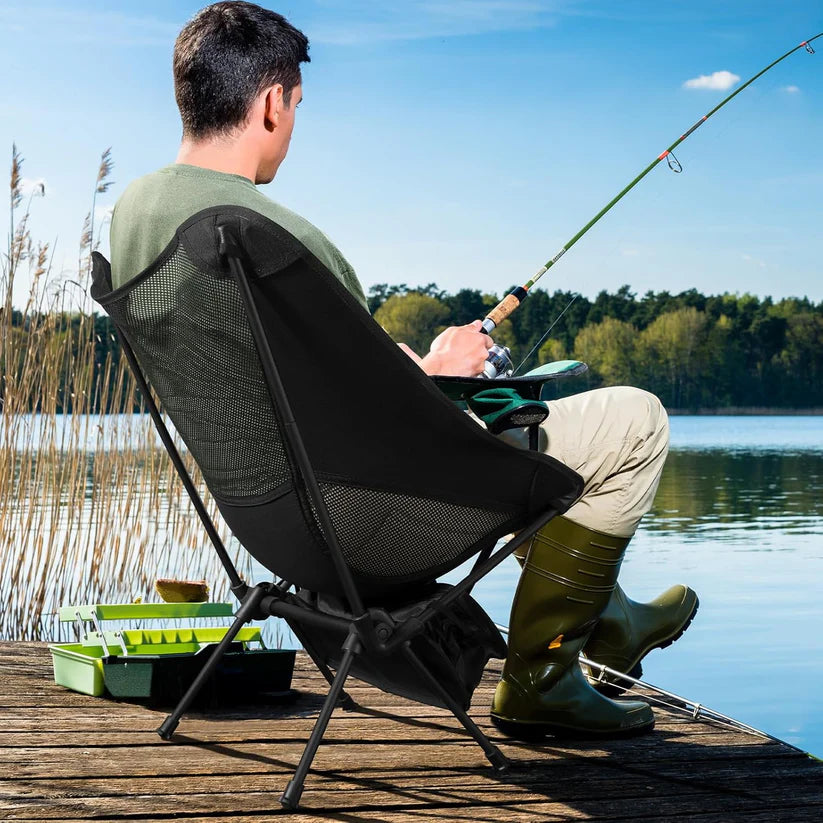 Hopfällbar campingstol